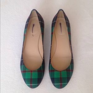 J. Crew Janey Tartan Plaid Flat